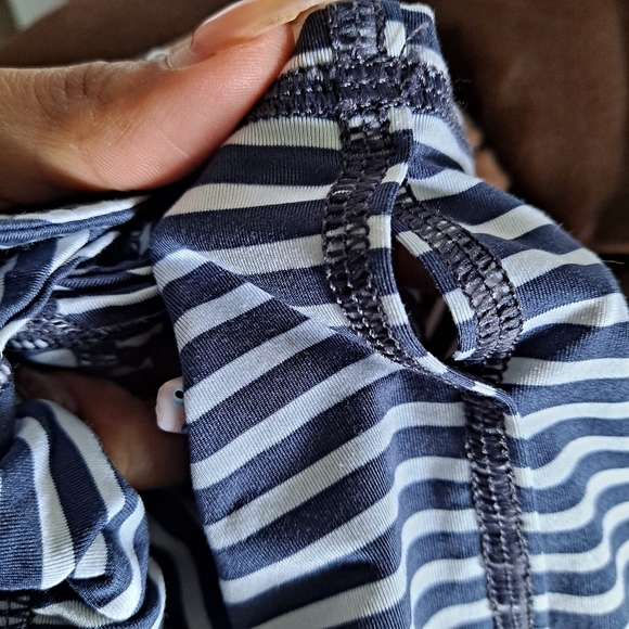 Zella Blue and White Sweatshirt - Picture 8 of 8